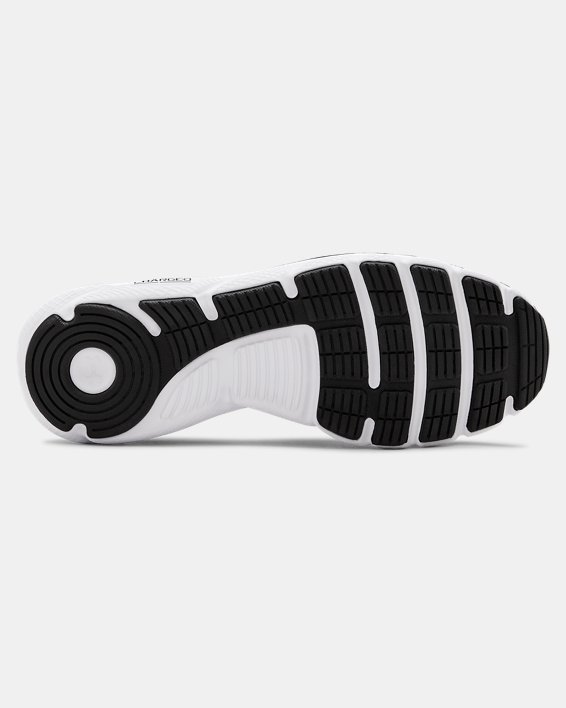 Men's UA Charged Assert 8 Running Shoes, White, pdpMainDesktop image number 4